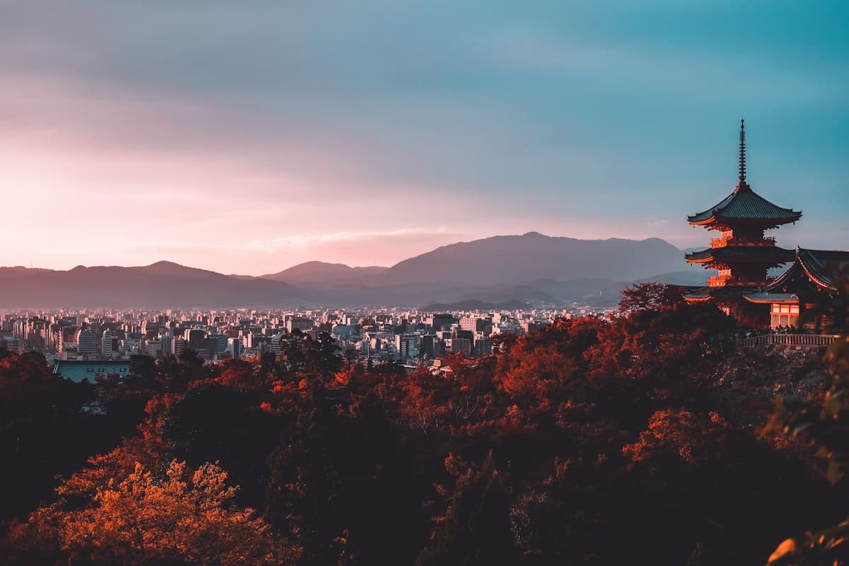 Kyoto torii kapılar