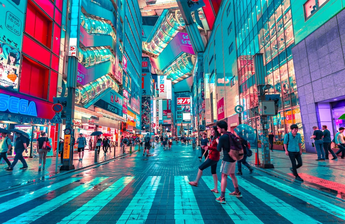 Tokyo geceleyin